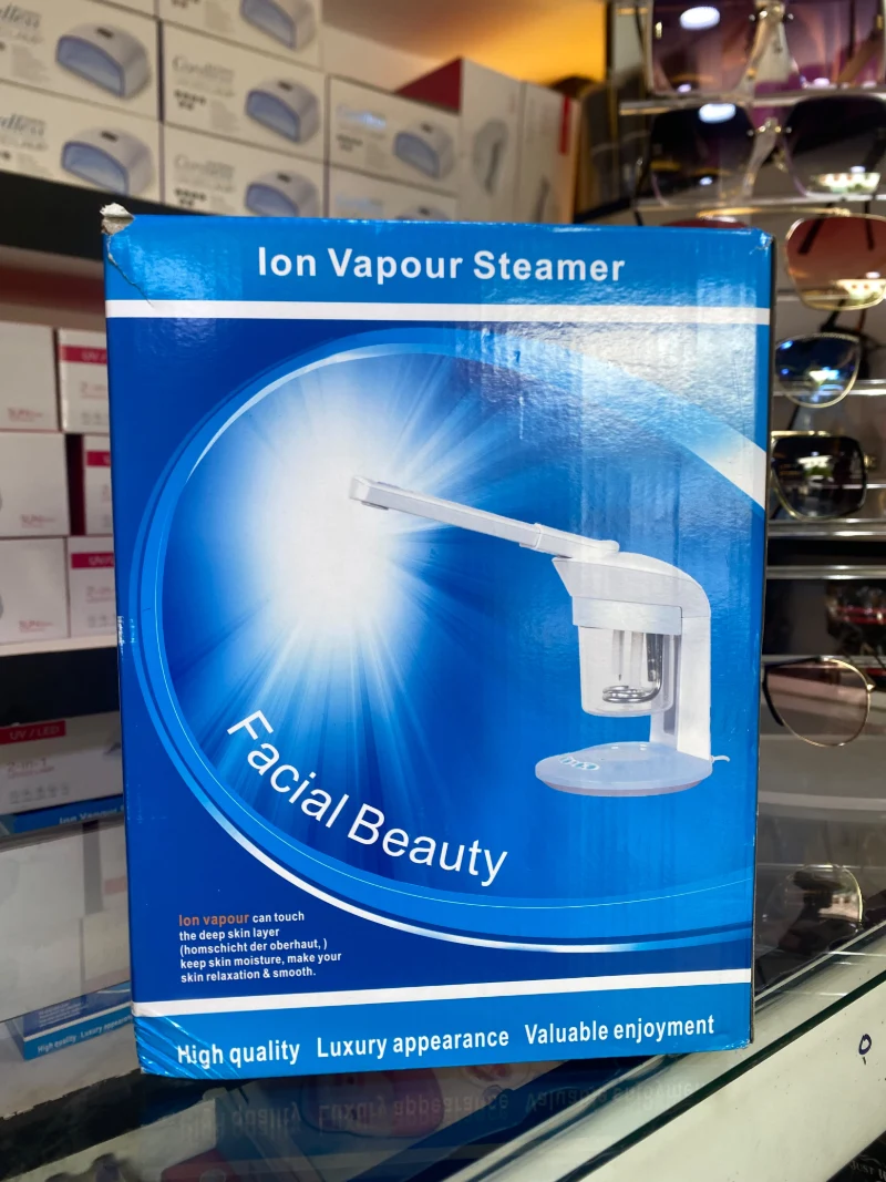 Ion vapour facial steamer in its box