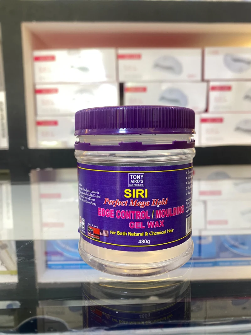 Siri edge control moulding gel wax tub