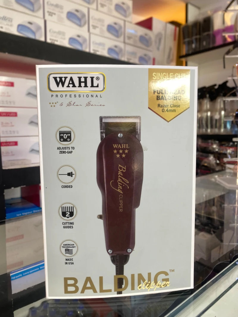 Wahl 5 Star Balding clipper in its box