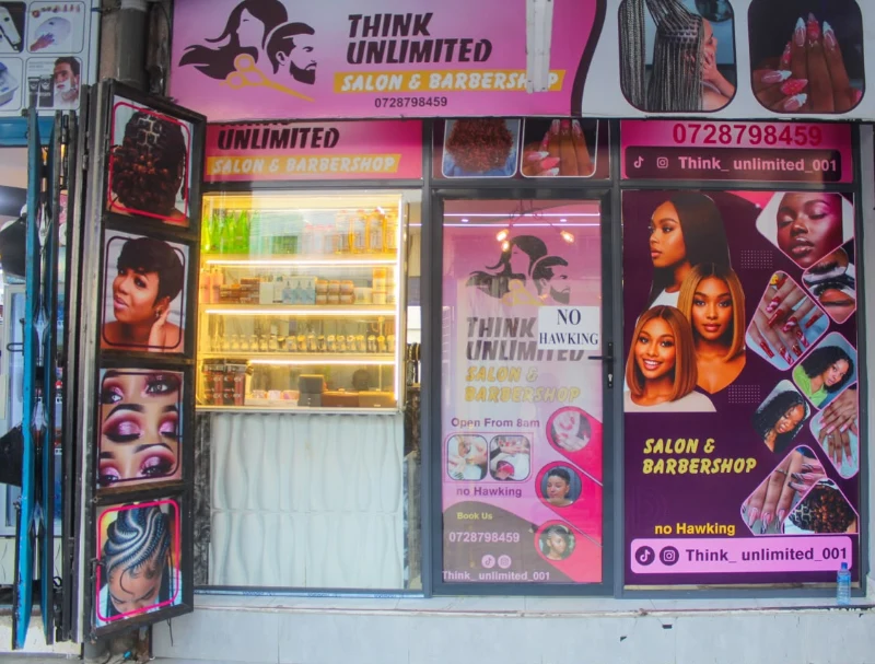 Think Unlimited Salon and Barbershop shopfront
